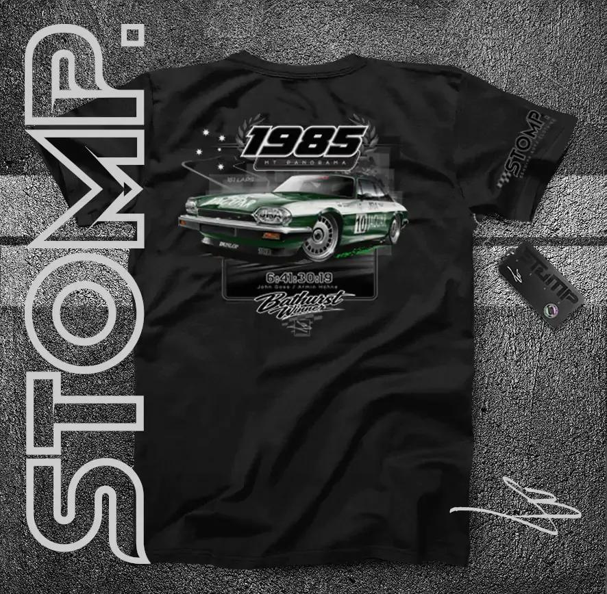 1985 Bathurst Winner | Jaguar XJ-S | John Goss / Armin Hahne T-Shirt & Hoodie