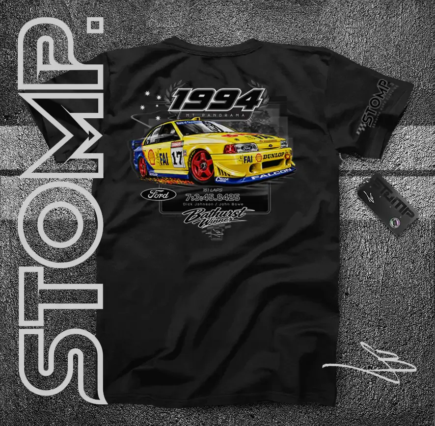 1994 Bathurst Winner | Ford EB Falcon | Dick Johnson / John Bowe T-Shirt & Hoodie