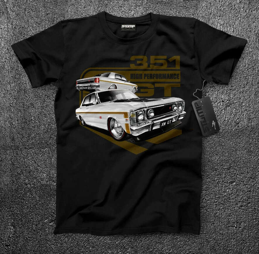 FORD XW FALCON GT 351 SEDAN (1969-1970) T-SHIRT & HOODIE