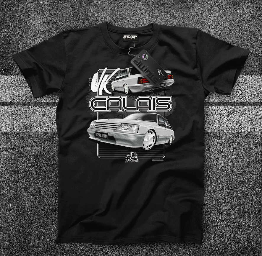 HOLDEN VK CALAIS (1984-1986) Mens T-Shirt [Size: S] Personalised:No [ALPINE WHITE]