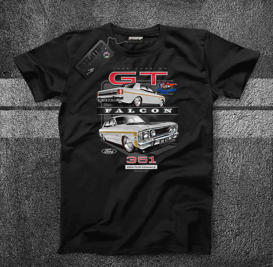 FORD XW GT FALCON T-SHIRT & HOODIE