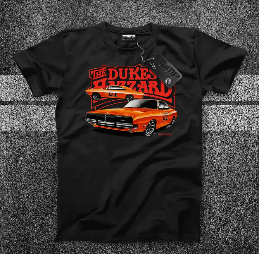 Dukes Of Hazzard Dodge Charger General Lee T-Shirt & Hoodie