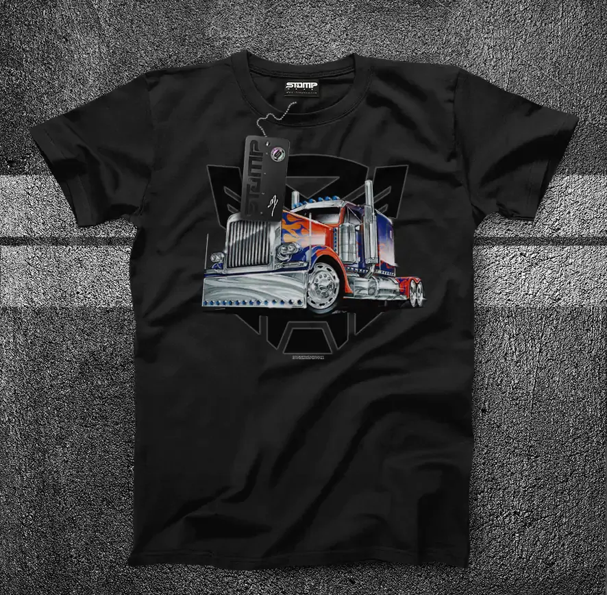 Transformers Optimus Prime Peterbilt 379 T-Shirt & Hoodie