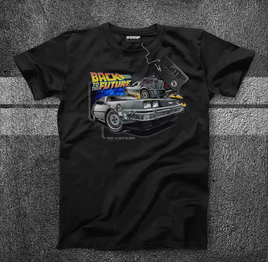Back to the Future DeLorean DMC-12 T-Shirt & Hoodie