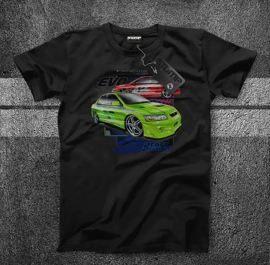 Fast & Furious Mitsubishi Lancer Evo T-Shirt & Hoodie