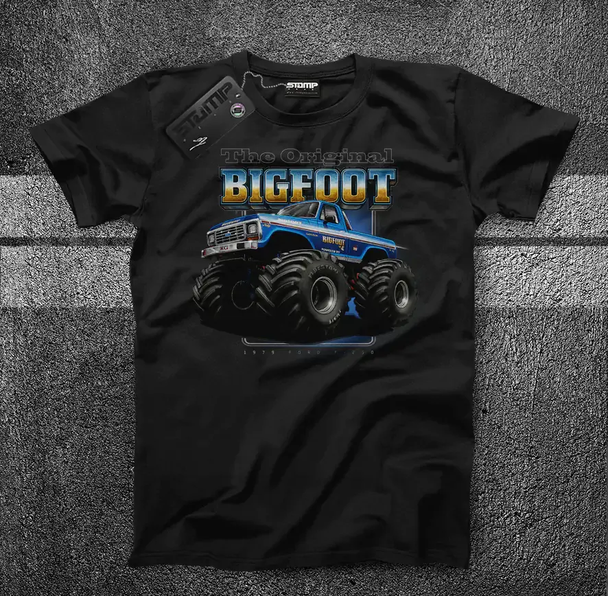 Big Foot Monster Truck T-Shirt & Hoodie
