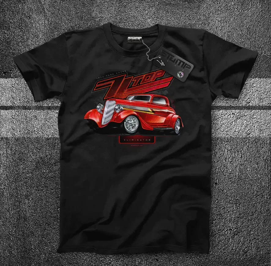 Ford 33 ZZ Top Custom T-Shirt & Hoodie