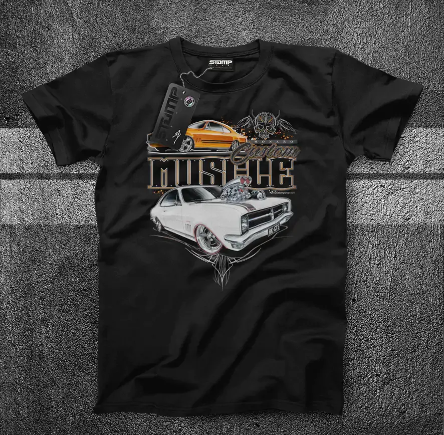 Holden HK Custom Monaro T-Shirt & Hoodie