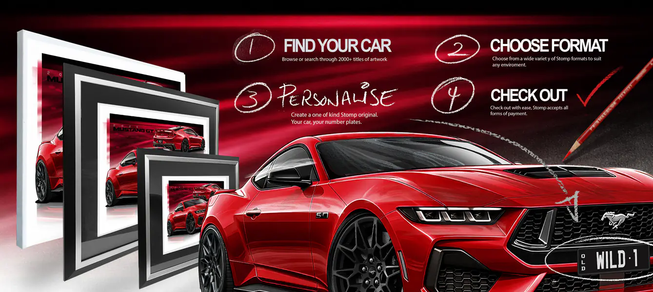 Ford Custom Artworks | Your Car | Your Plate