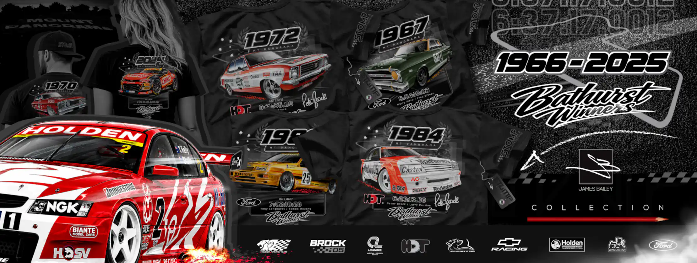 Bathurst Race Winner T-Shirts and Hoodies